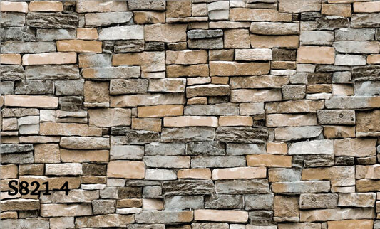 ورق حائط حجري 15 متر مربع - S821-4-D