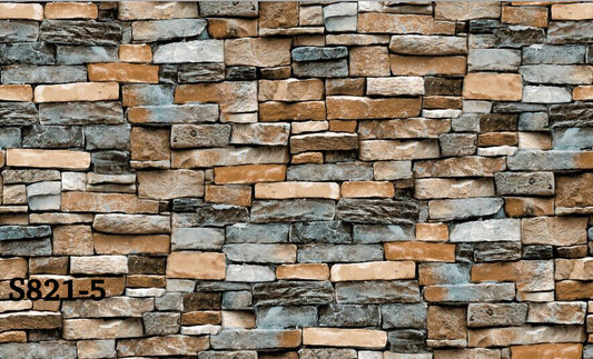 ورق حائط حجري 15 متر مربع - S821-5-D