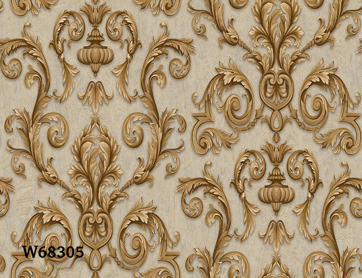 ورق حائط كلاسيك 15 متر مربع - W68305-D