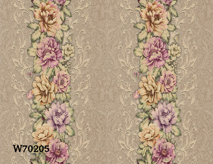 ورق حائط كلاسيك 15 متر مربع - W70205-D