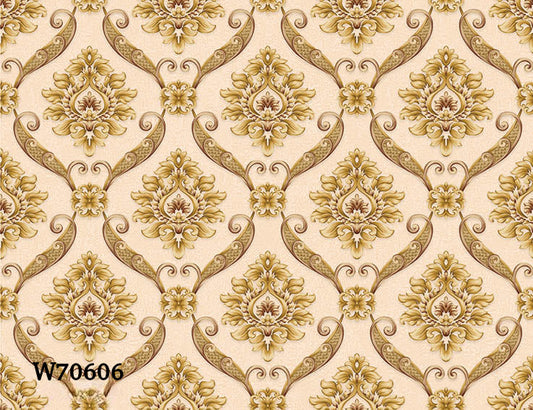 ورق حائط كلاسيك 15 متر مربع - W70606-D